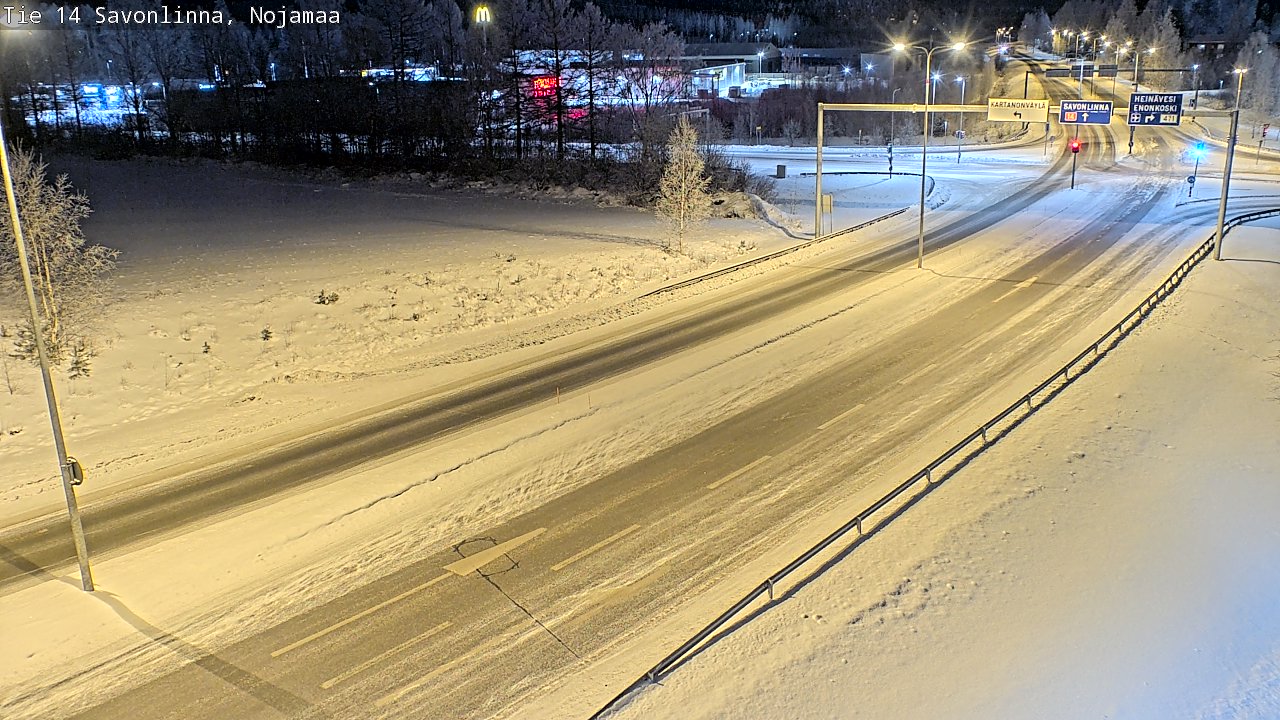 Kelikamerat Kuva Tie 14 Savonlinna, Nojanmaa, Savonlinna, Etelä-Savo