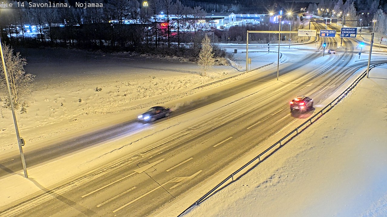 Kelikamerat Kuva Tie 14 Savonlinna, Nojanmaa, Savonlinna, Etelä-Savo