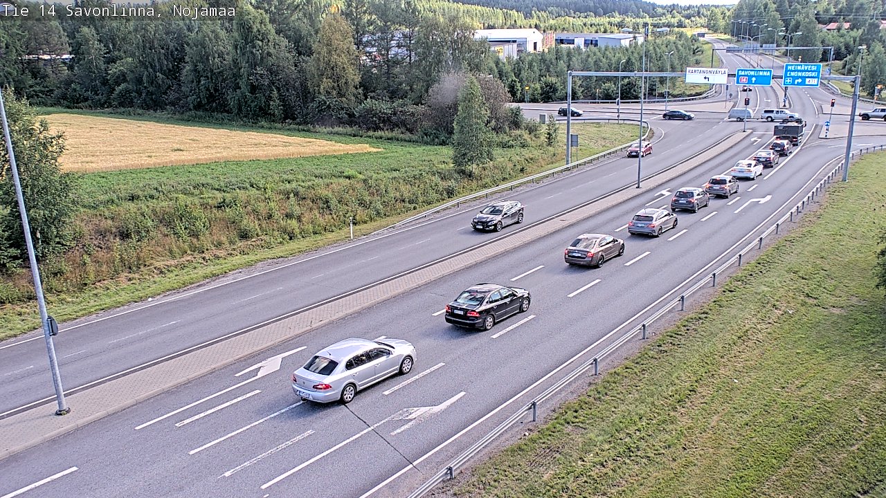 Kelikamerat Kuva Tie 14 Savonlinna, Nojanmaa, Savonlinna, Etelä-Savo