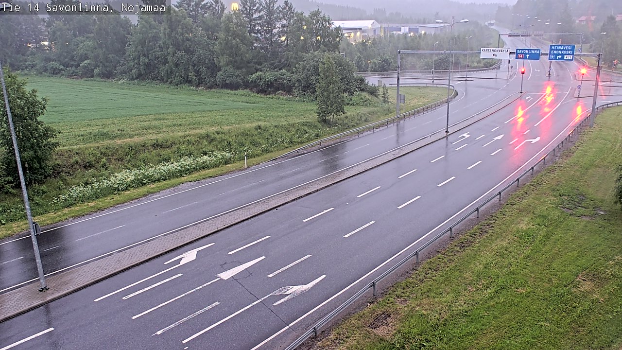 Kelikamerat Kuva Tie 14 Savonlinna, Nojanmaa, Savonlinna, Etelä-Savo
