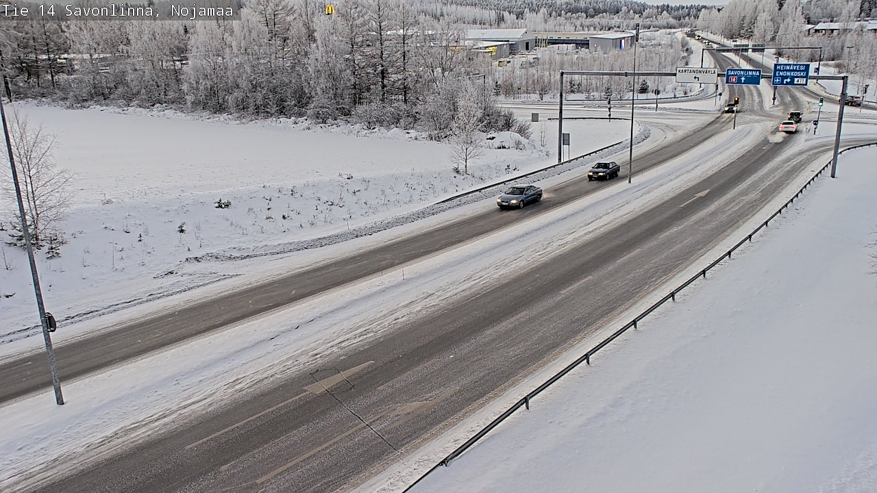 Kelikamerat Kuva Tie 14 Savonlinna, Nojanmaa, Savonlinna, Etelä-Savo
