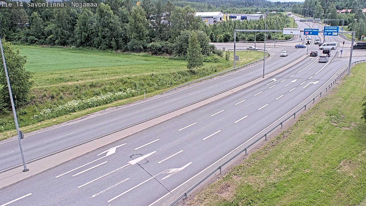 Kelikamerat Kuva Tie 14 Savonlinna, Nojanmaa, Savonlinna, Etelä-Savo
