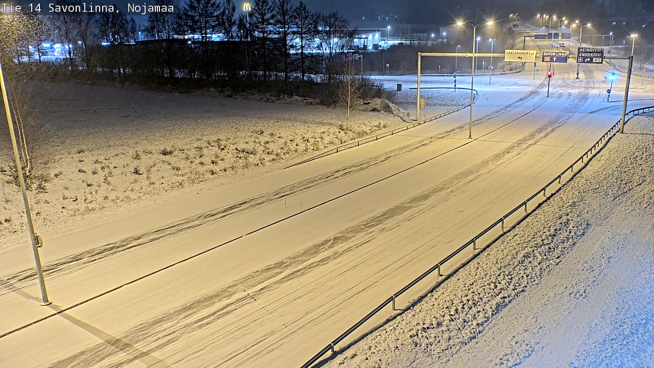 Kelikamerat Kuva Tie 14 Savonlinna, Nojanmaa, Savonlinna, Etelä-Savo