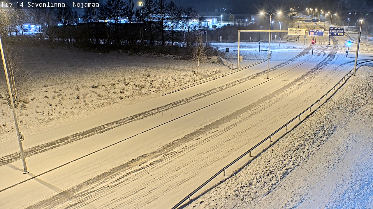 Kelikamerat Kuva Tie 14 Savonlinna, Nojanmaa, Savonlinna, Etelä-Savo