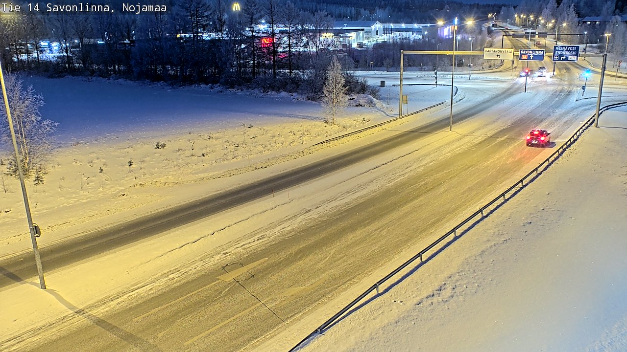 Kelikamerat Kuva Tie 14 Savonlinna, Nojanmaa, Savonlinna, Etelä-Savo