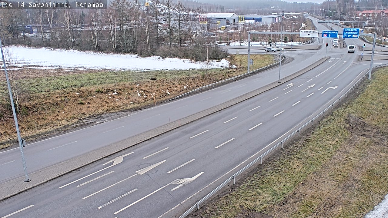 Kelikamerat Kuva Tie 14 Savonlinna, Nojanmaa, Savonlinna, Etelä-Savo