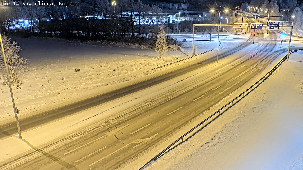 Kelikamerat Kuva Tie 14 Savonlinna, Nojanmaa, Savonlinna, Etelä-Savo