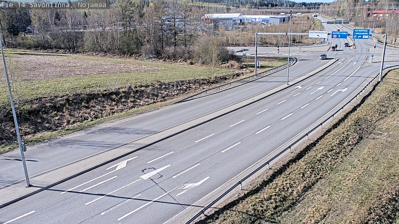 Kelikamerat Kuva Tie 14 Savonlinna, Nojanmaa, Savonlinna, Etelä-Savo