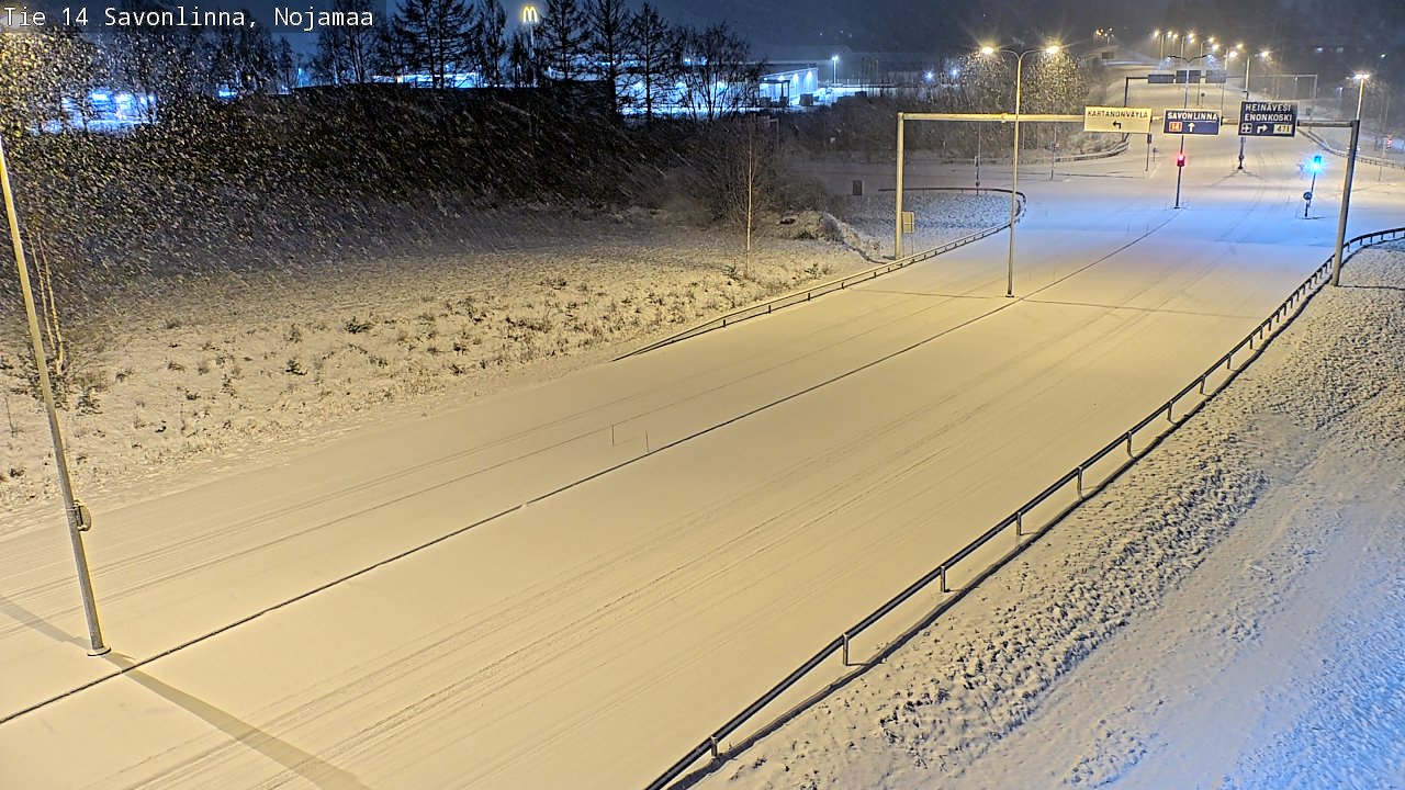 Kelikamerat Kuva Tie 14 Savonlinna, Nojanmaa, Savonlinna, Etelä-Savo