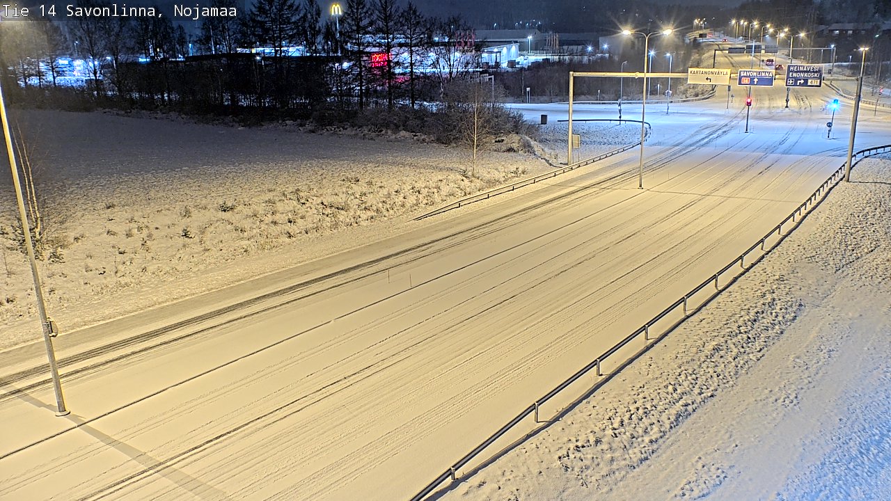 Kelikamerat Kuva Tie 14 Savonlinna, Nojanmaa, Savonlinna, Etelä-Savo