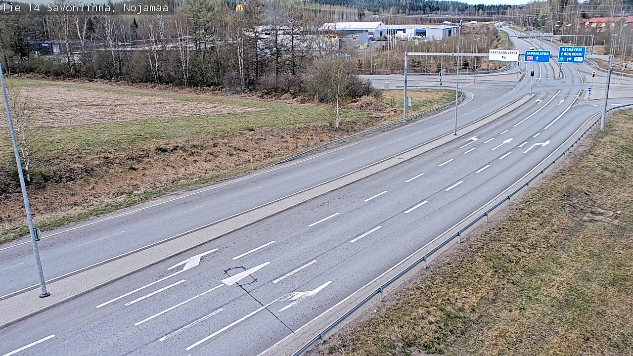 Kelikamerat Kuva Tie 14 Savonlinna, Nojanmaa, Savonlinna, Etelä-Savo
