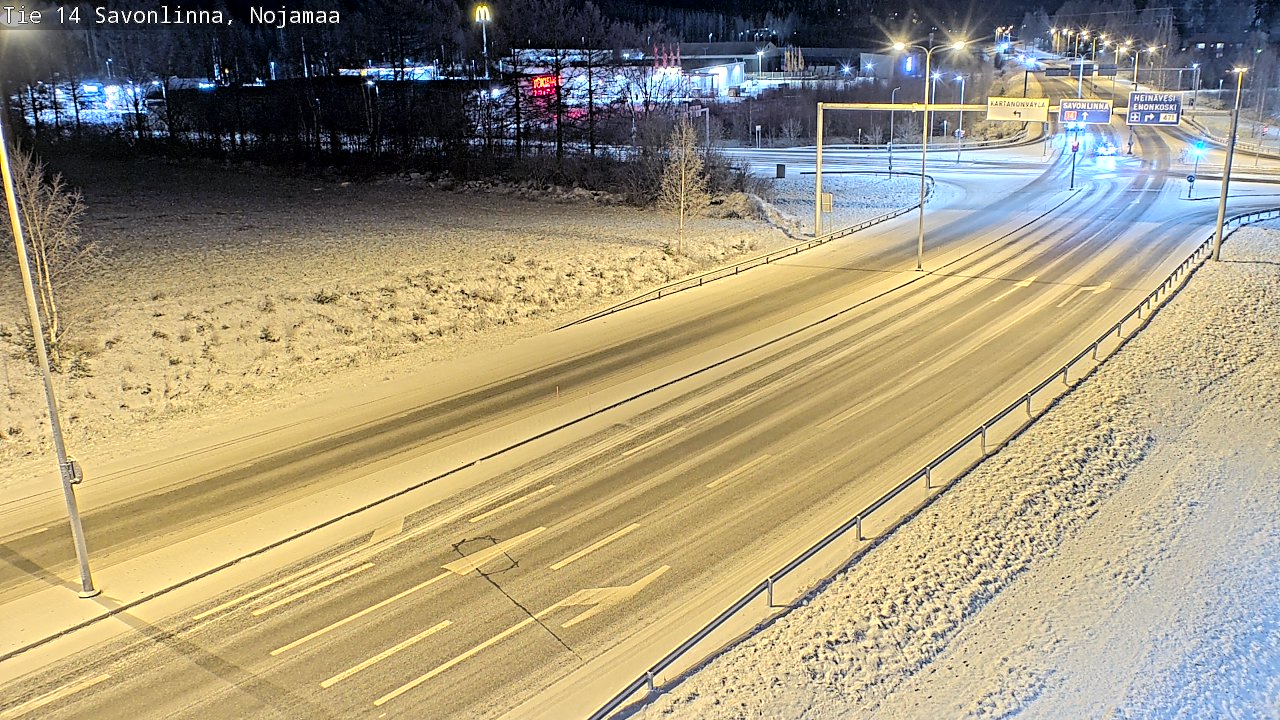 Kelikamerat Kuva Tie 14 Savonlinna, Nojanmaa, Savonlinna, Etelä-Savo