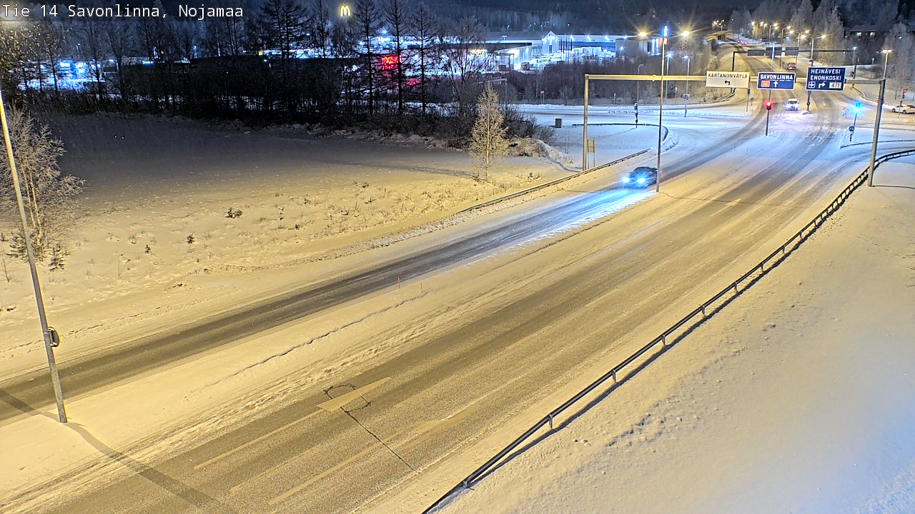 Kelikamerat Kuva Tie 14 Savonlinna, Nojanmaa, Savonlinna, Etelä-Savo