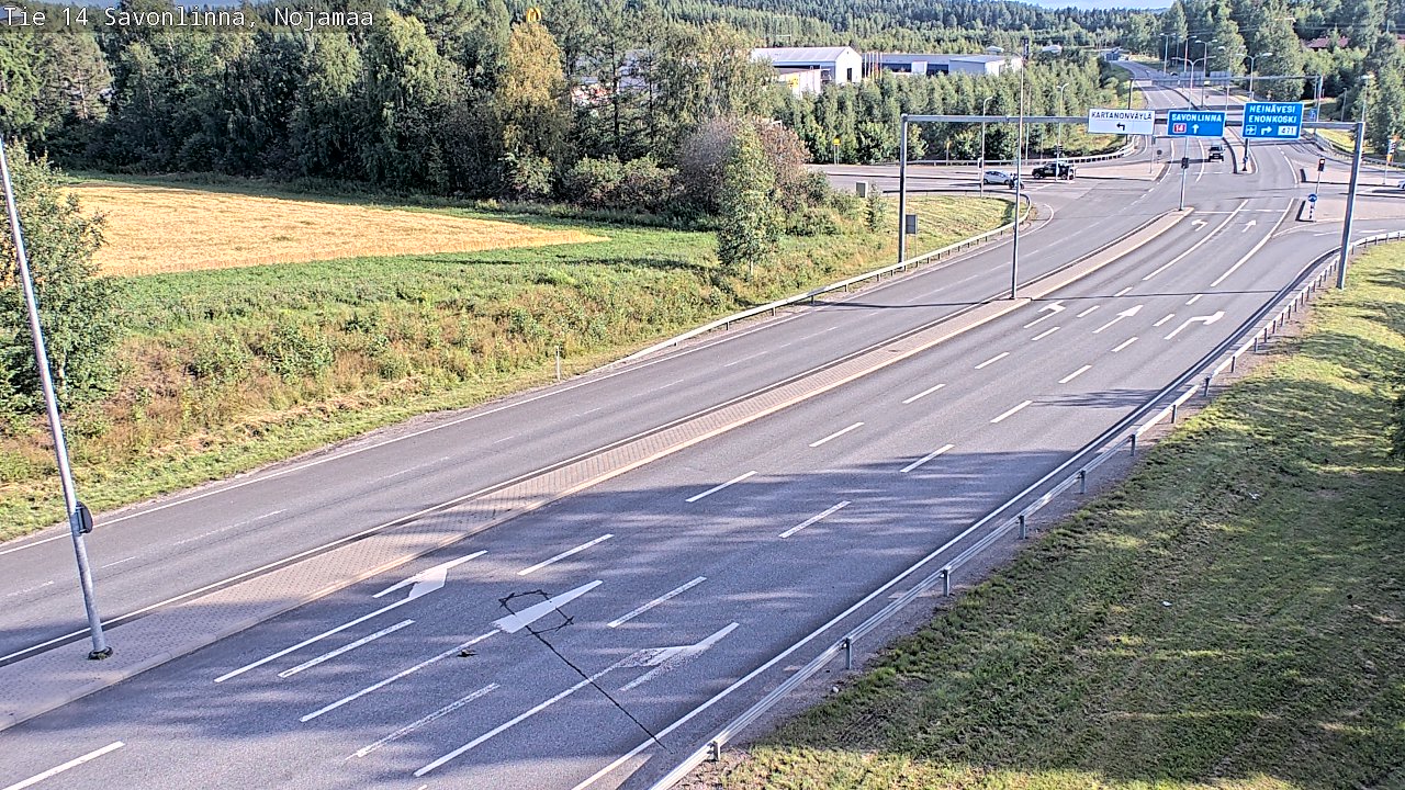 Kelikamerat Kuva Tie 14 Savonlinna, Nojanmaa, Savonlinna, Etelä-Savo