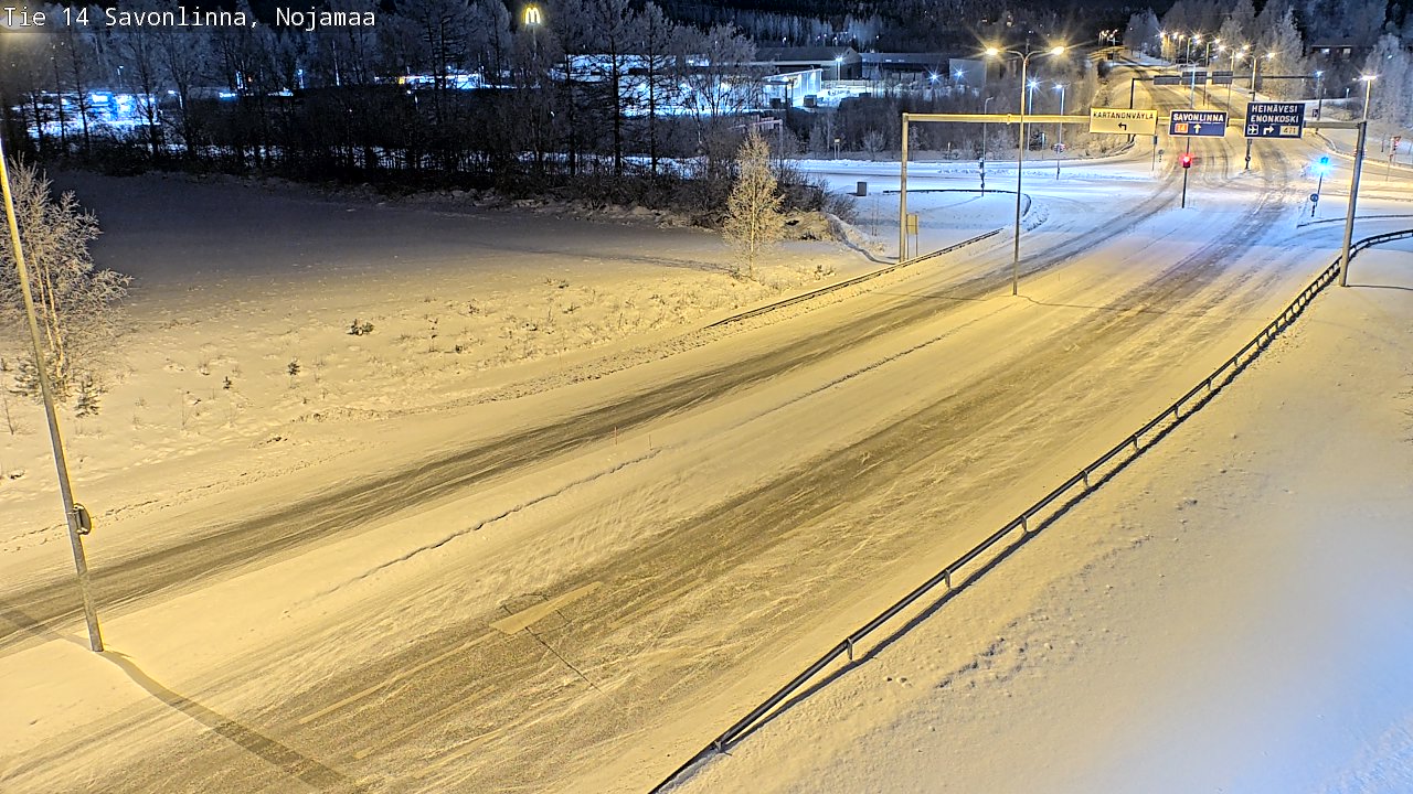 Kelikamerat Kuva Tie 14 Savonlinna, Nojanmaa, Savonlinna, Etelä-Savo