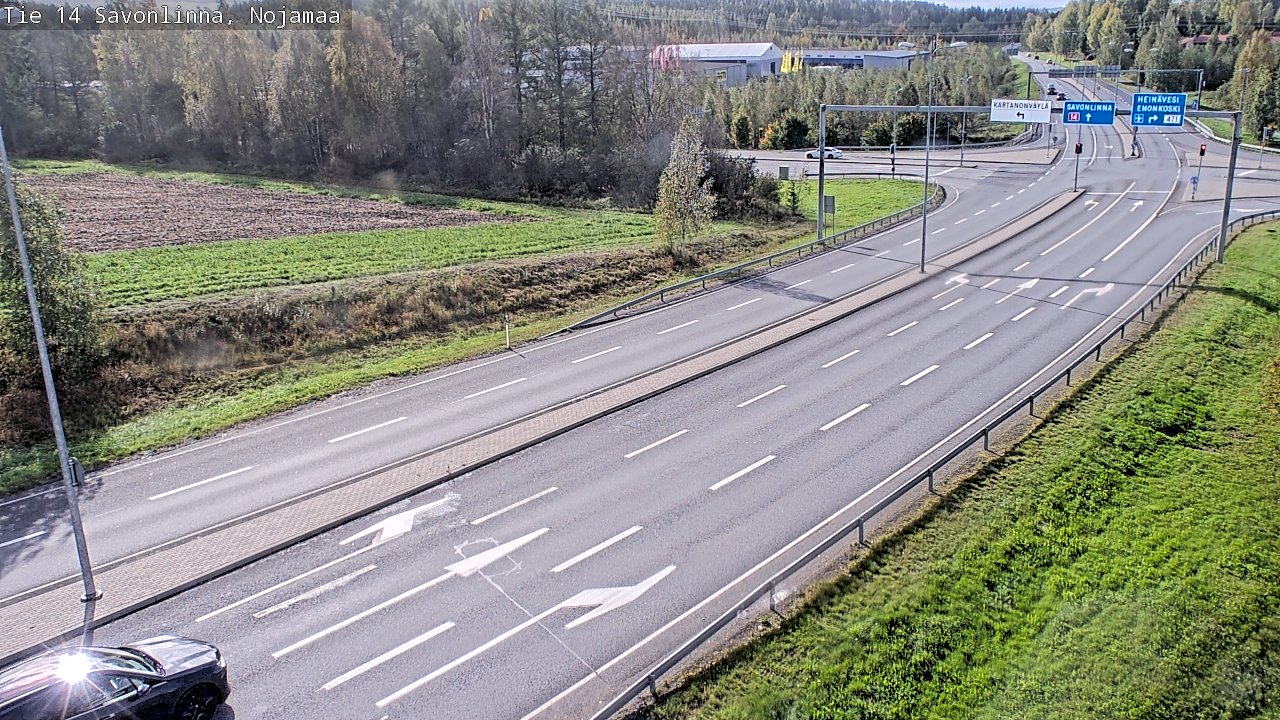 Kelikamerat Kuva Tie 14 Savonlinna, Nojanmaa, Savonlinna, Etelä-Savo