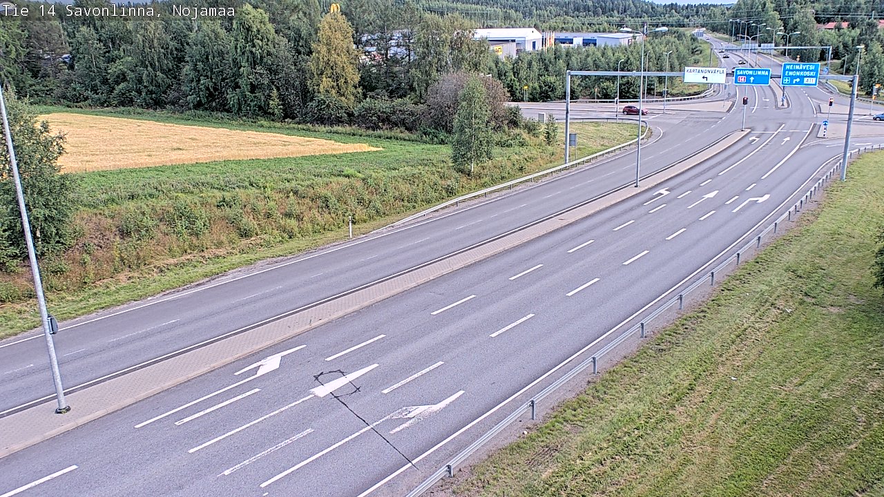 Kelikamerat Kuva Tie 14 Savonlinna, Nojanmaa, Savonlinna, Etelä-Savo