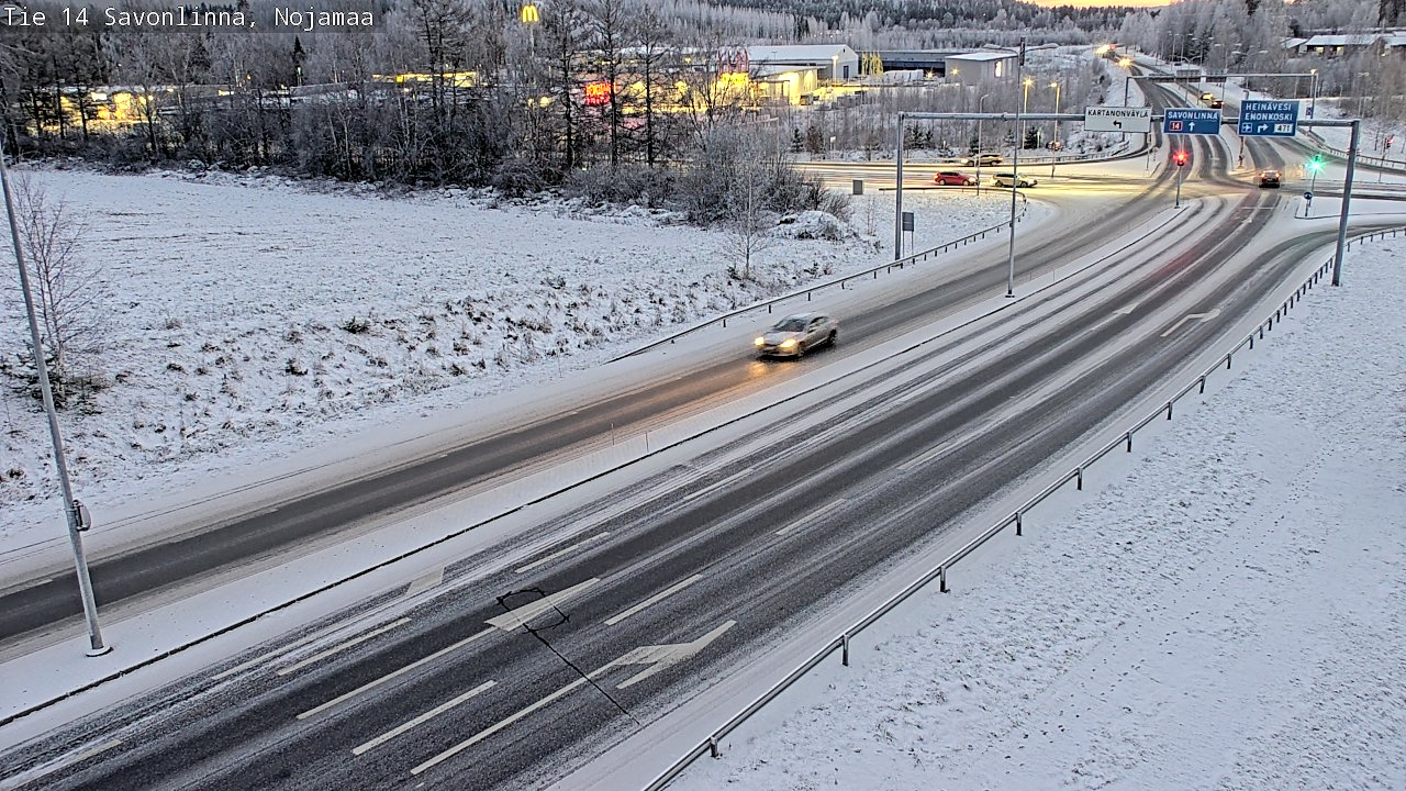 Kelikamerat Kuva Tie 14 Savonlinna, Nojanmaa, Savonlinna, Etelä-Savo