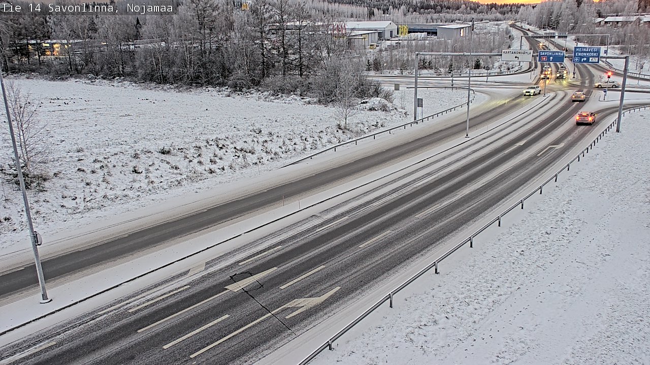Kelikamerat Kuva Tie 14 Savonlinna, Nojanmaa, Savonlinna, Etelä-Savo