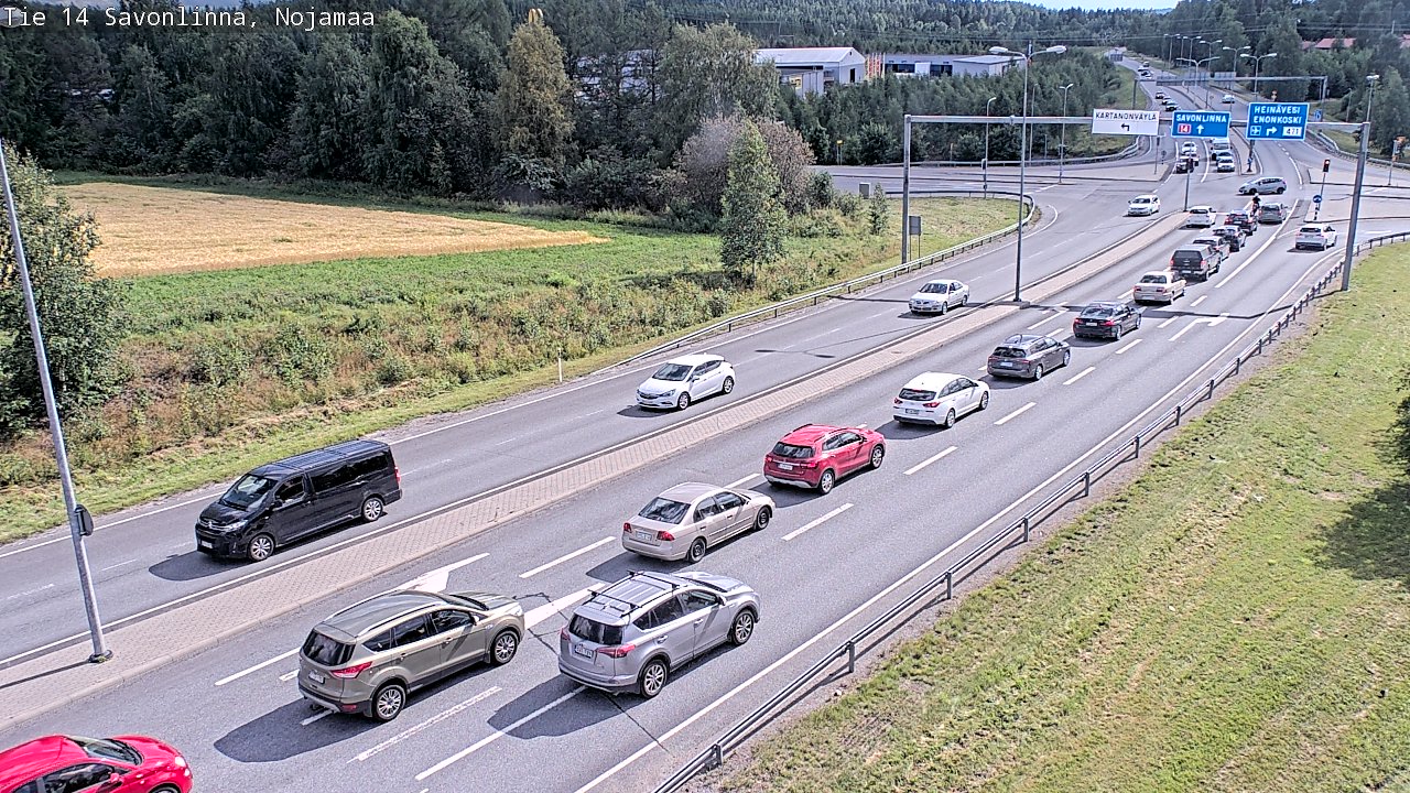 Kelikamerat Kuva Tie 14 Savonlinna, Nojanmaa, Savonlinna, Etelä-Savo