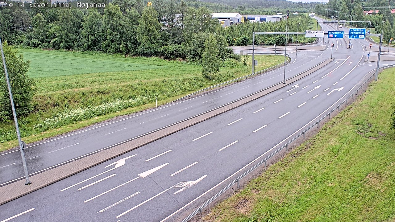 Kelikamerat Kuva Tie 14 Savonlinna, Nojanmaa, Savonlinna, Etelä-Savo