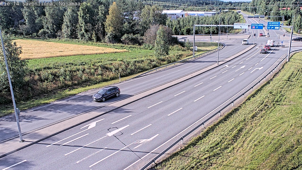 Kelikamerat Kuva Tie 14 Savonlinna, Nojanmaa, Savonlinna, Etelä-Savo