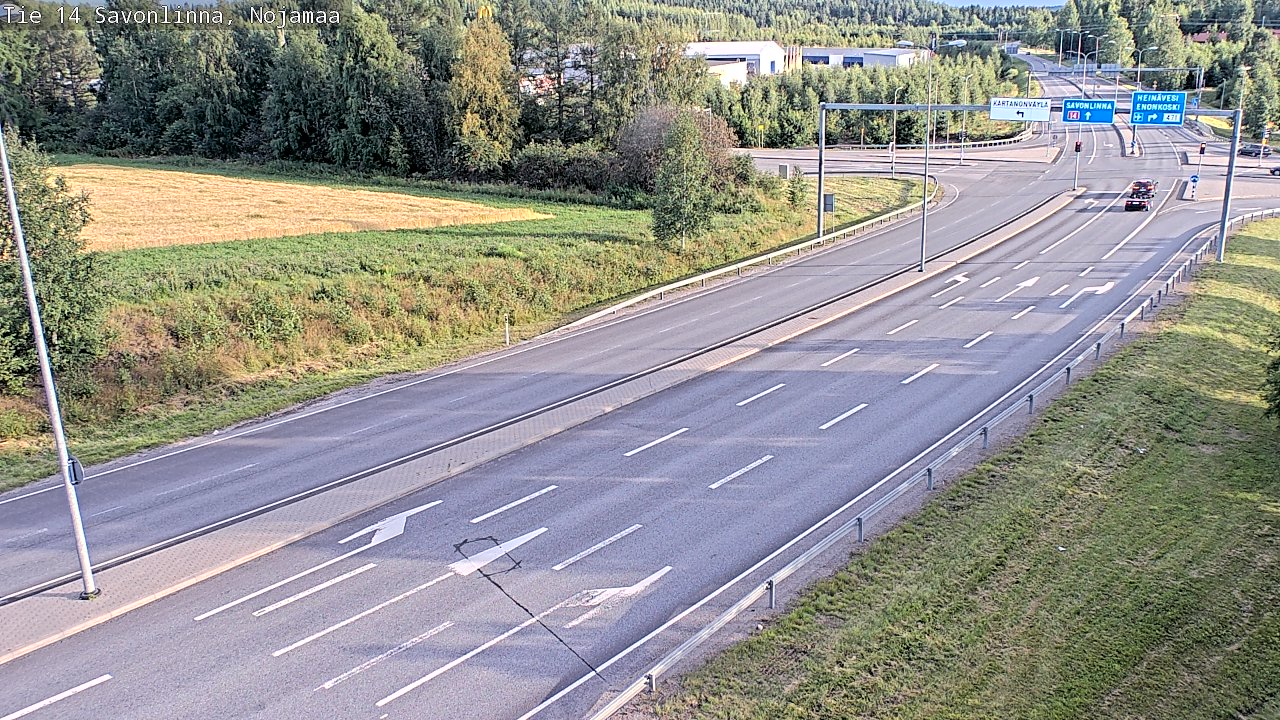 Kelikamerat Kuva Tie 14 Savonlinna, Nojanmaa, Savonlinna, Etelä-Savo