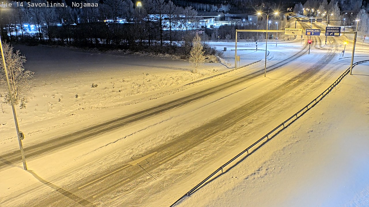 Kelikamerat Kuva Tie 14 Savonlinna, Nojanmaa, Savonlinna, Etelä-Savo