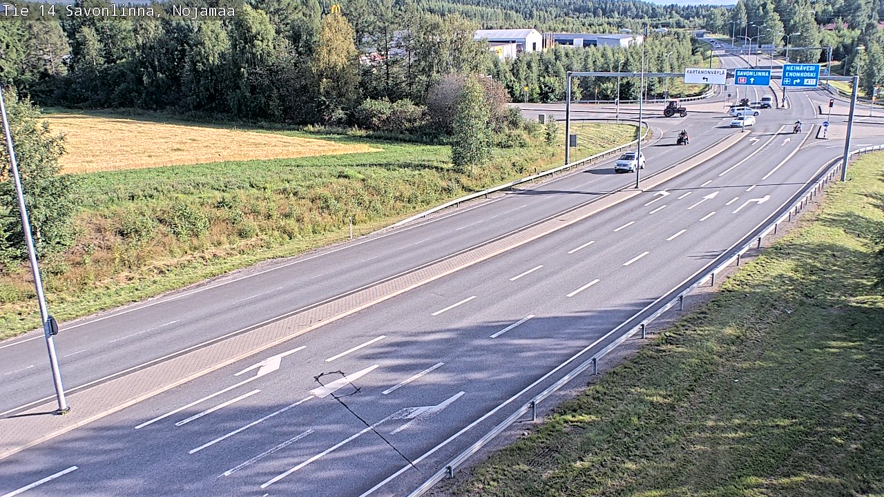 Kelikamerat Kuva Tie 14 Savonlinna, Nojanmaa, Savonlinna, Etelä-Savo
