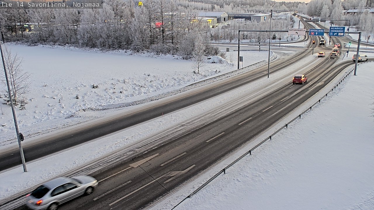 Kelikamerat Kuva Tie 14 Savonlinna, Nojanmaa, Savonlinna, Etelä-Savo