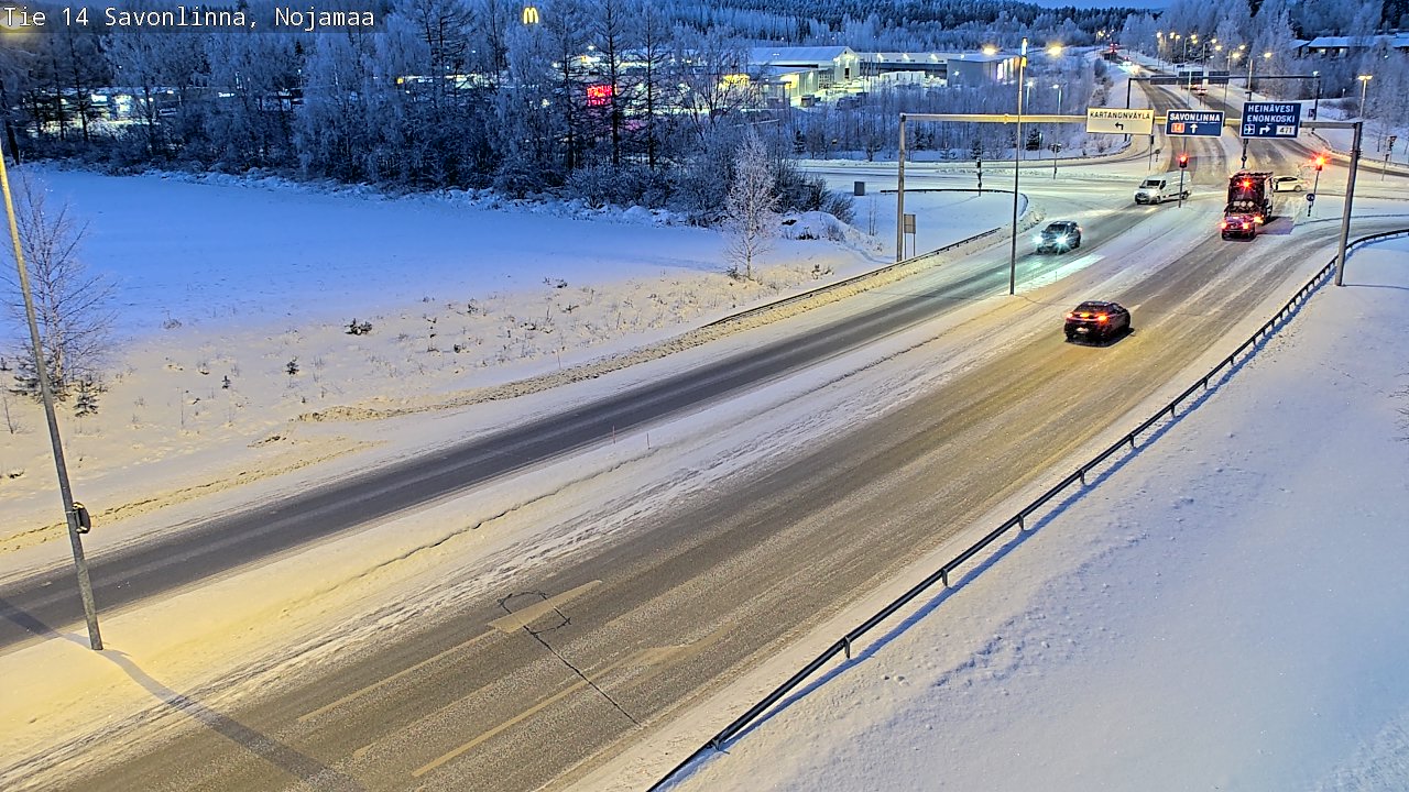Kelikamerat Kuva Tie 14 Savonlinna, Nojanmaa, Savonlinna, Etelä-Savo