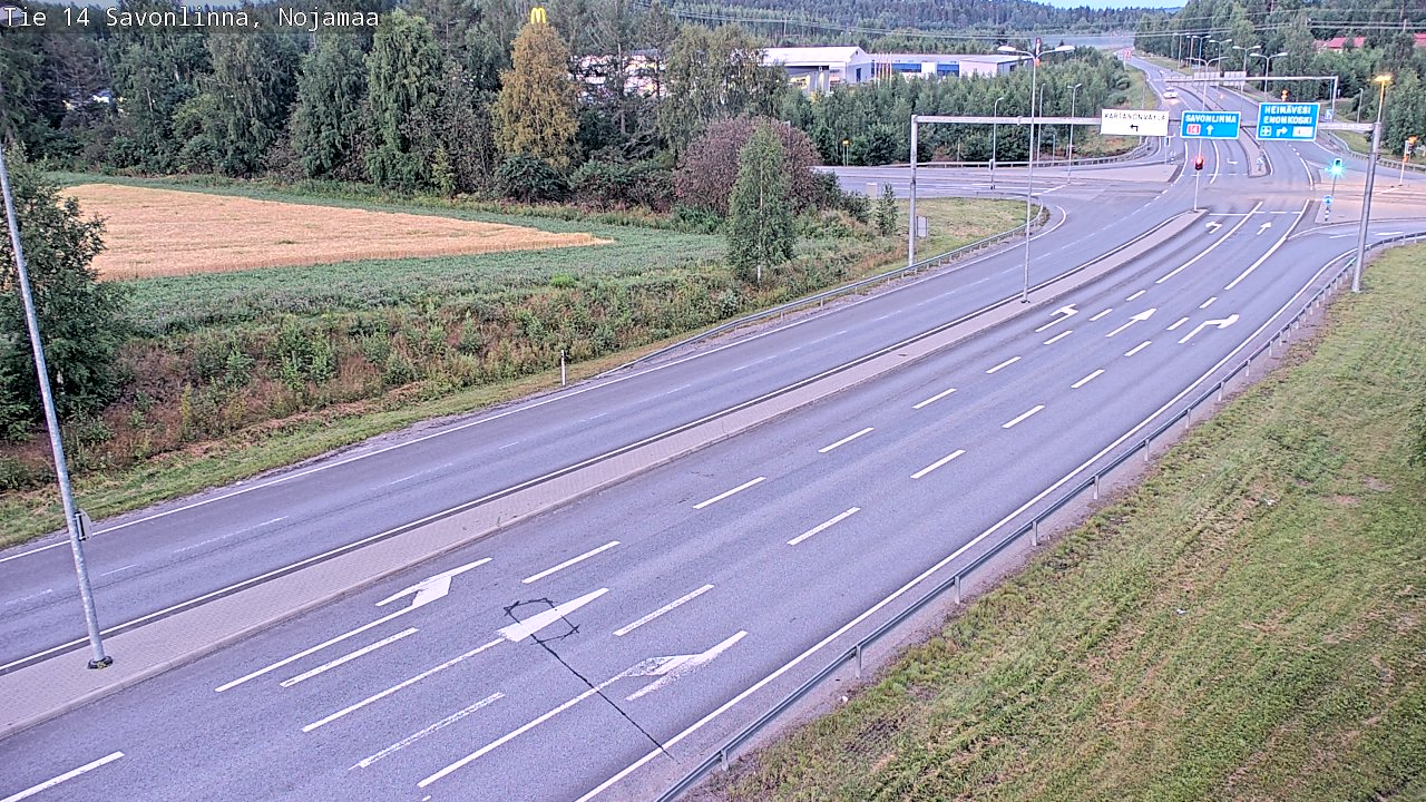 Kelikamerat Kuva Tie 14 Savonlinna, Nojanmaa, Savonlinna, Etelä-Savo