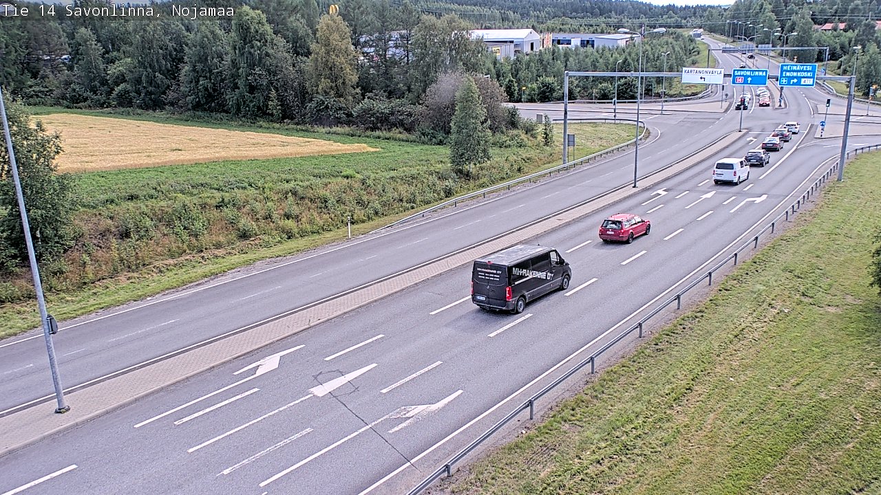 Kelikamerat Kuva Tie 14 Savonlinna, Nojanmaa, Savonlinna, Etelä-Savo