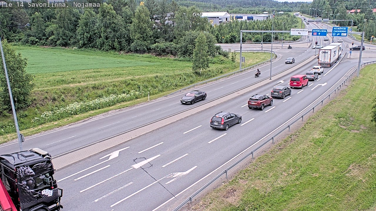 Kelikamerat Kuva Tie 14 Savonlinna, Nojanmaa, Savonlinna, Etelä-Savo