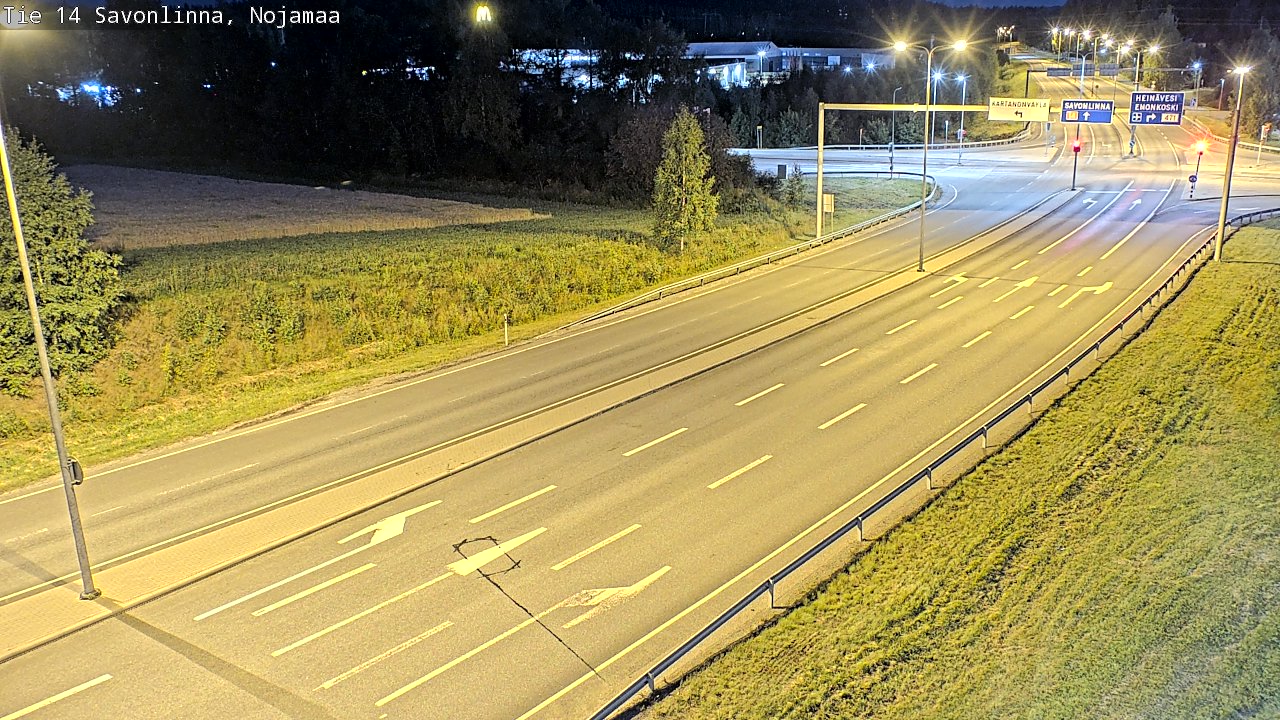 Kelikamerat Kuva Tie 14 Savonlinna, Nojanmaa, Savonlinna, Etelä-Savo