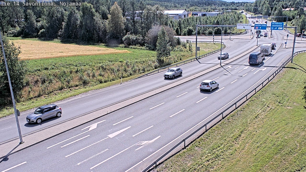Kelikamerat Kuva Tie 14 Savonlinna, Nojanmaa, Savonlinna, Etelä-Savo