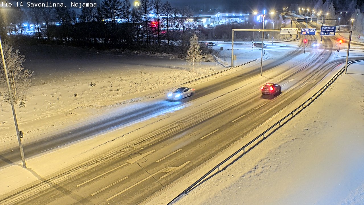 Kelikamerat Kuva Tie 14 Savonlinna, Nojanmaa, Savonlinna, Etelä-Savo