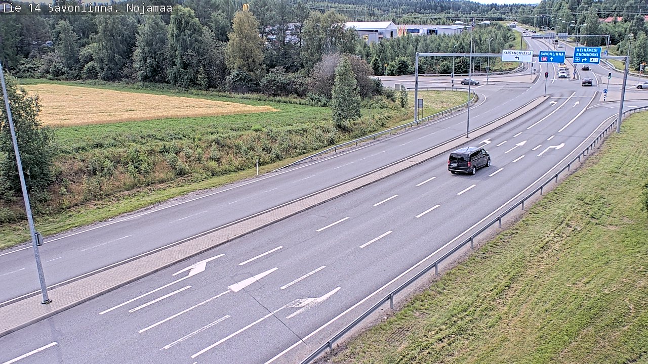 Kelikamerat Kuva Tie 14 Savonlinna, Nojanmaa, Savonlinna, Etelä-Savo