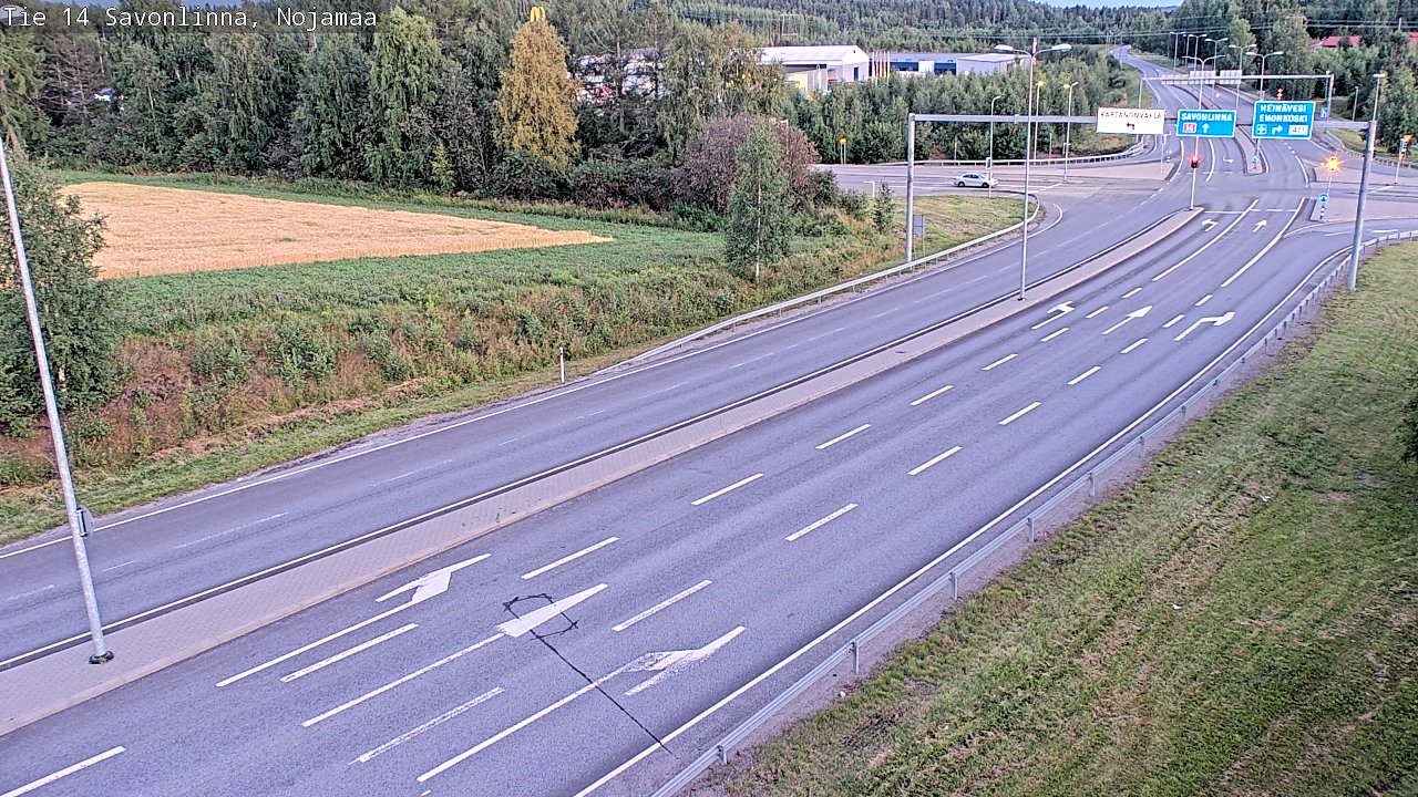 Kelikamerat Kuva Tie 14 Savonlinna, Nojanmaa, Savonlinna, Etelä-Savo