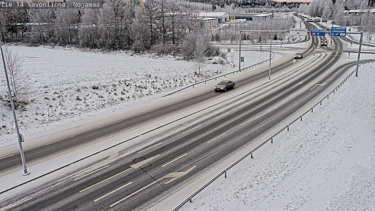 Kelikamerat Kuva Tie 14 Savonlinna, Nojanmaa, Savonlinna, Etelä-Savo