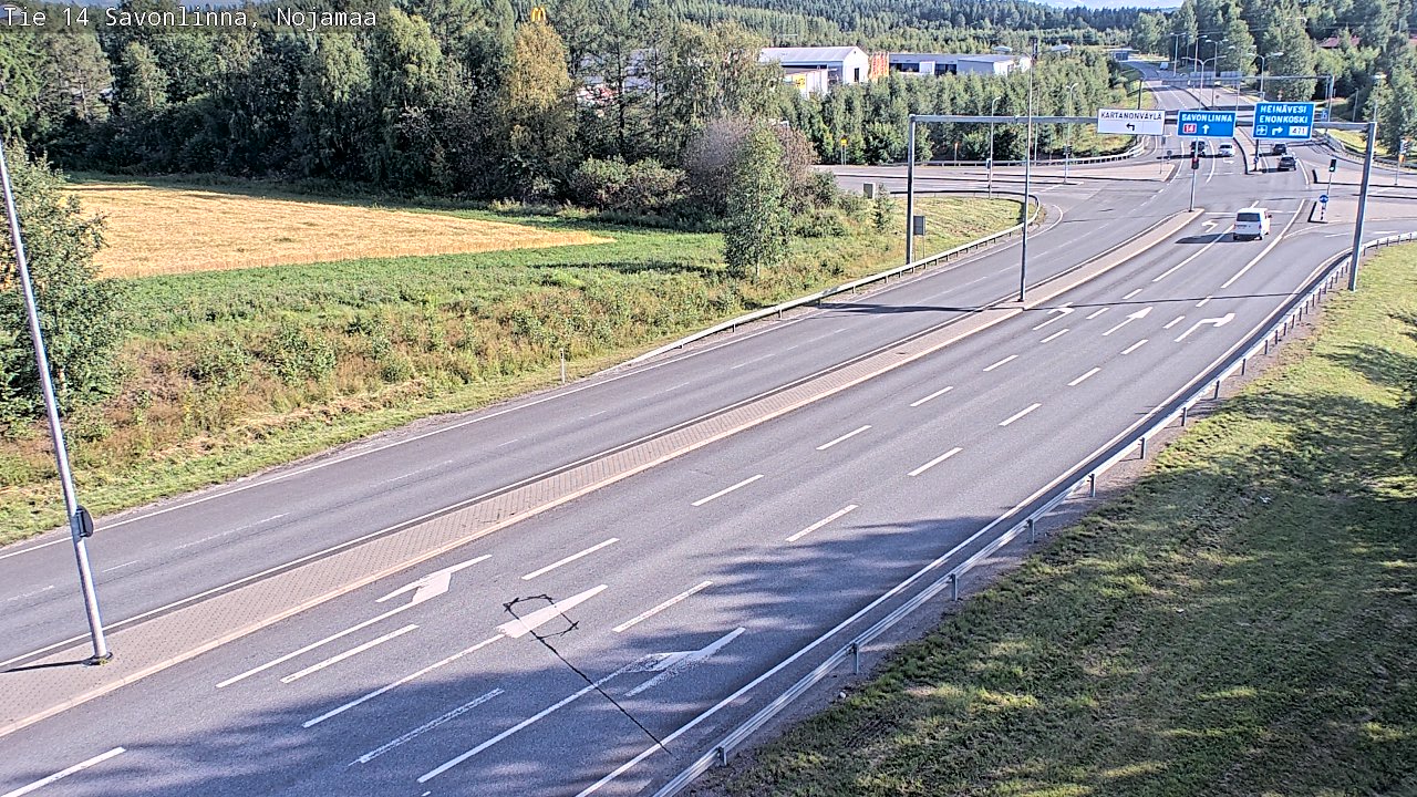 Kelikamerat Kuva Tie 14 Savonlinna, Nojanmaa, Savonlinna, Etelä-Savo
