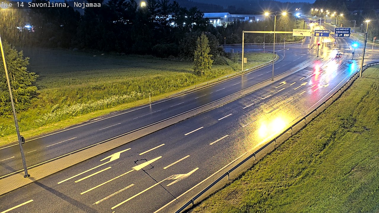 Kelikamerat Kuva Tie 14 Savonlinna, Nojanmaa, Savonlinna, Etelä-Savo