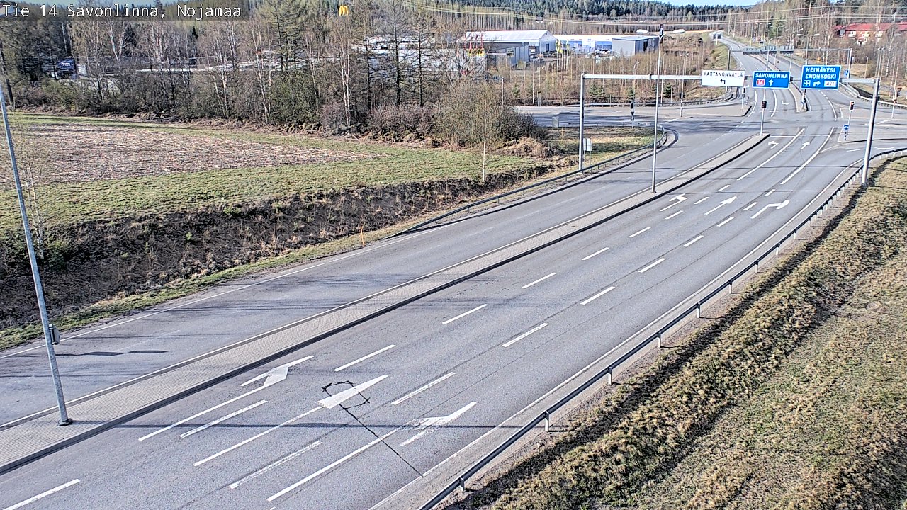 Kelikamerat Kuva Tie 14 Savonlinna, Nojanmaa, Savonlinna, Etelä-Savo