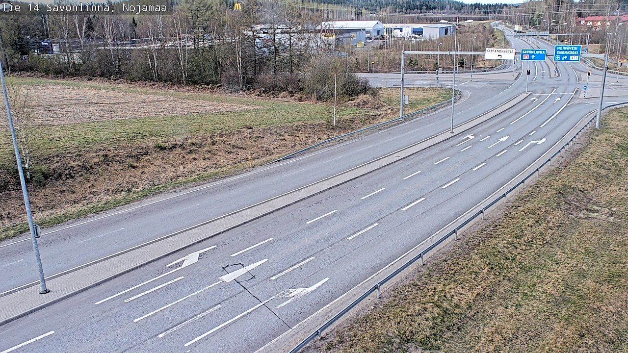 Kelikamerat Kuva Tie 14 Savonlinna, Nojanmaa, Savonlinna, Etelä-Savo