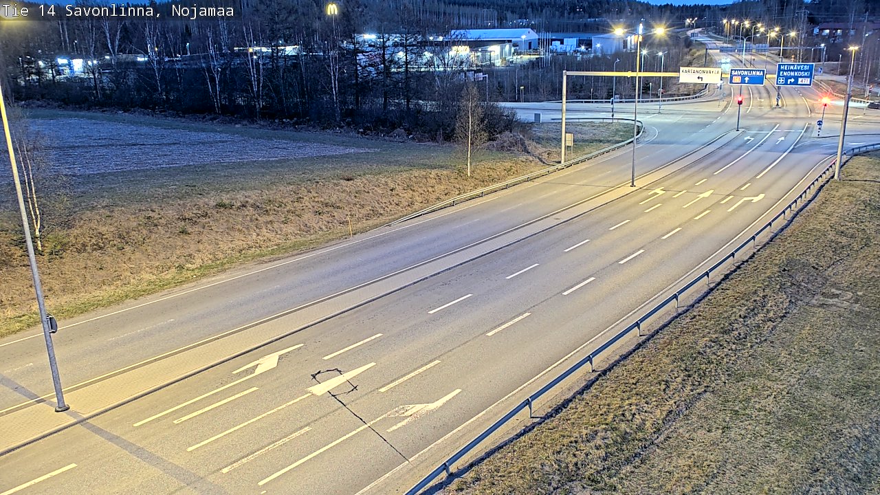 Kelikamerat Kuva Tie 14 Savonlinna, Nojanmaa, Savonlinna, Etelä-Savo