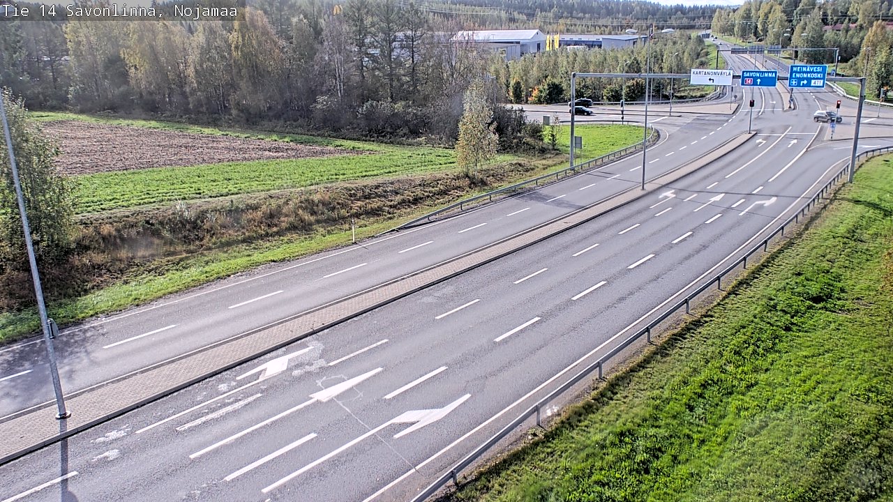 Kelikamerat Kuva Tie 14 Savonlinna, Nojanmaa, Savonlinna, Etelä-Savo