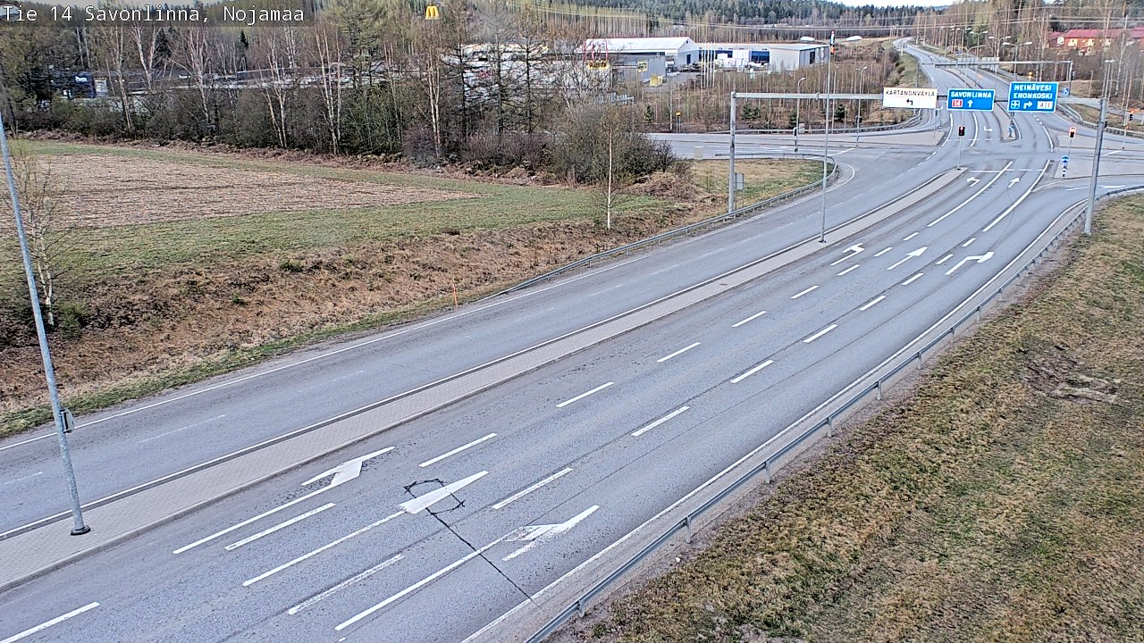 Kelikamerat Kuva Tie 14 Savonlinna, Nojanmaa, Savonlinna, Etelä-Savo