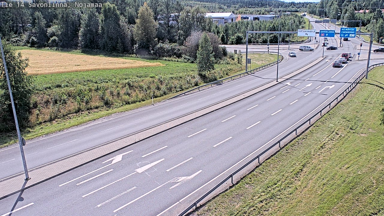 Kelikamerat Kuva Tie 14 Savonlinna, Nojanmaa, Savonlinna, Etelä-Savo