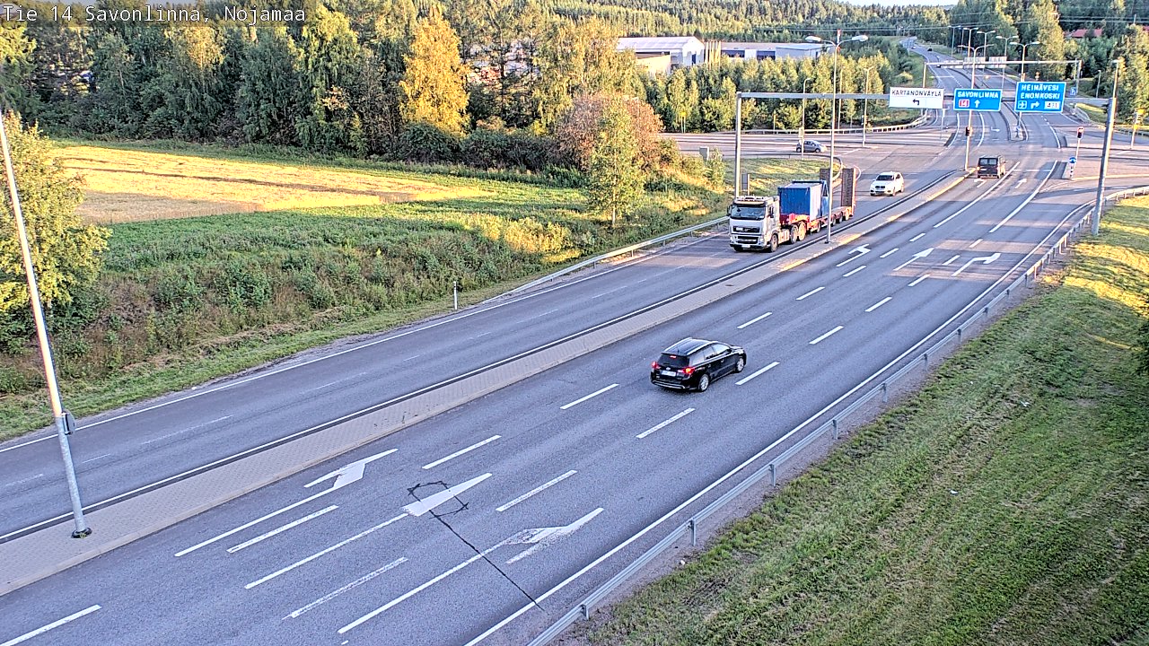Kelikamerat Kuva Tie 14 Savonlinna, Nojanmaa, Savonlinna, Etelä-Savo