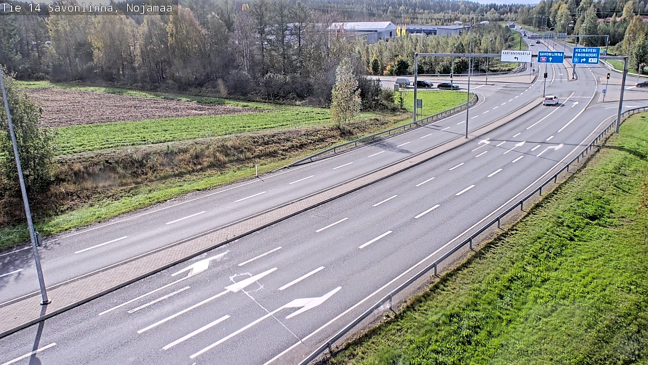 Kelikamerat Kuva Tie 14 Savonlinna, Nojanmaa, Savonlinna, Etelä-Savo